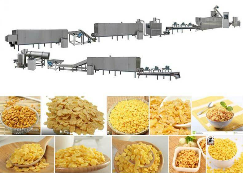 Macchina per la produzione di fiocchi di mais (2)